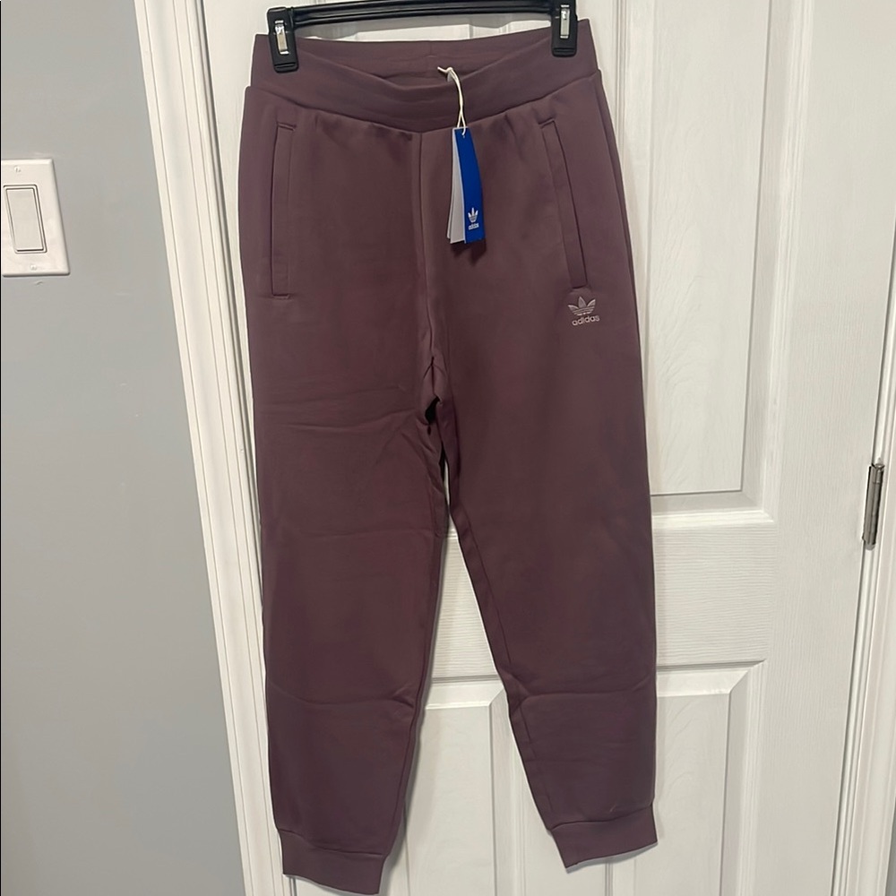Adidas Maroon Jogger Pants